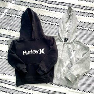 Hurley & Volcom Sweatshirts 3T sold as lot